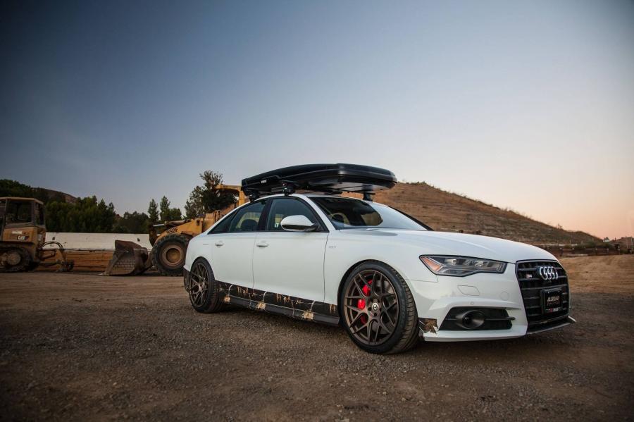  Audi S6 Sedan on HRE Wheels (FF01) 2017 года  (фото 1 из 4)